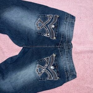 Angels Dark Blue Boot Cut Jeans